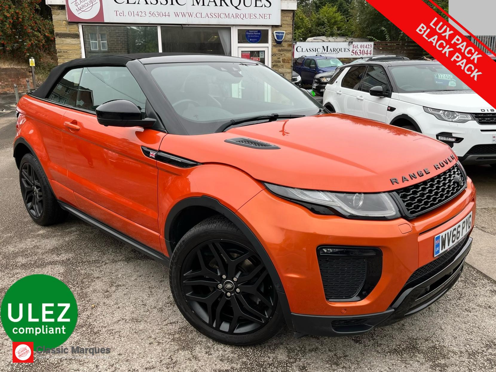 Land Rover Range Rover Evoque 2.0 TD4 HSE Dynamic Lux Convertible 2dr Diesel Auto 4WD Euro 6 (s/s) (180 ps)