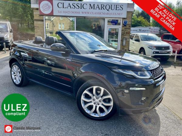 Land Rover Range Rover Evoque 2.0 TD4 HSE Dynamic Convertible 2dr Diesel Auto 4WD Euro 6 (s/s) (180 ps)