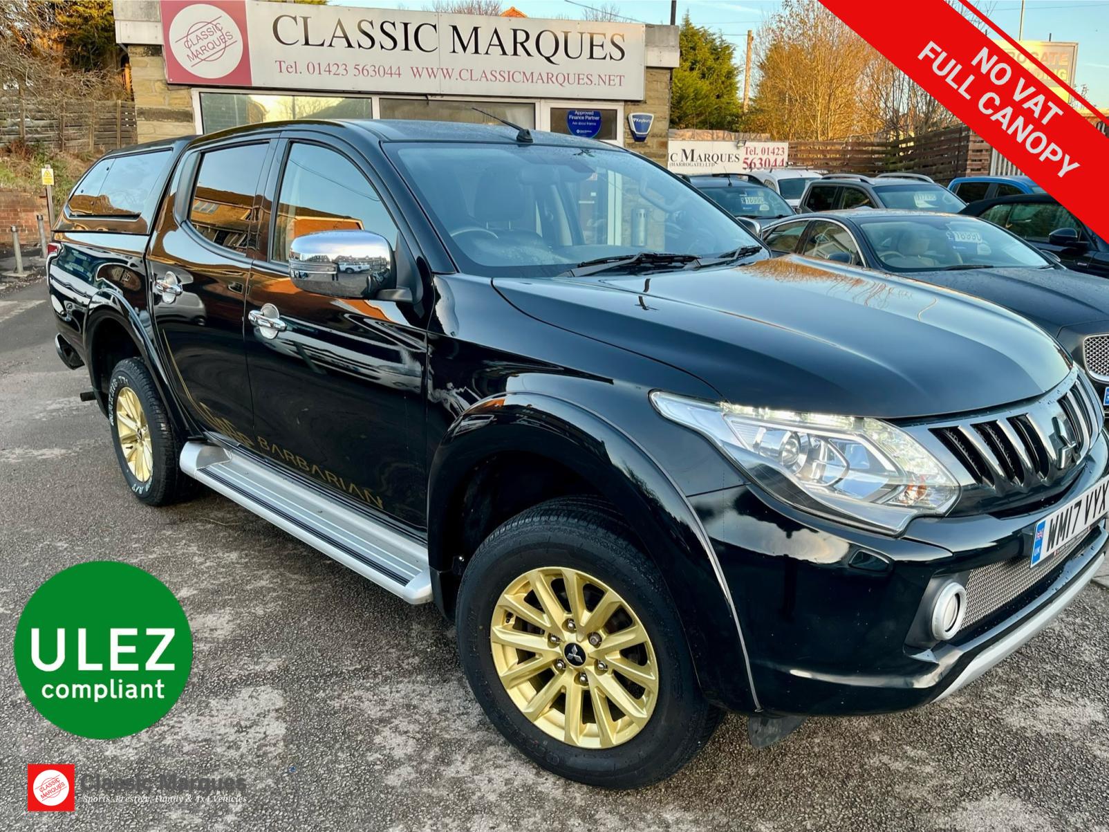 Mitsubishi L200 2.4 DI-D DC Barbarian Pickup Double Cab 4dr Diesel Manual 4WD Euro 6 (178 ps)