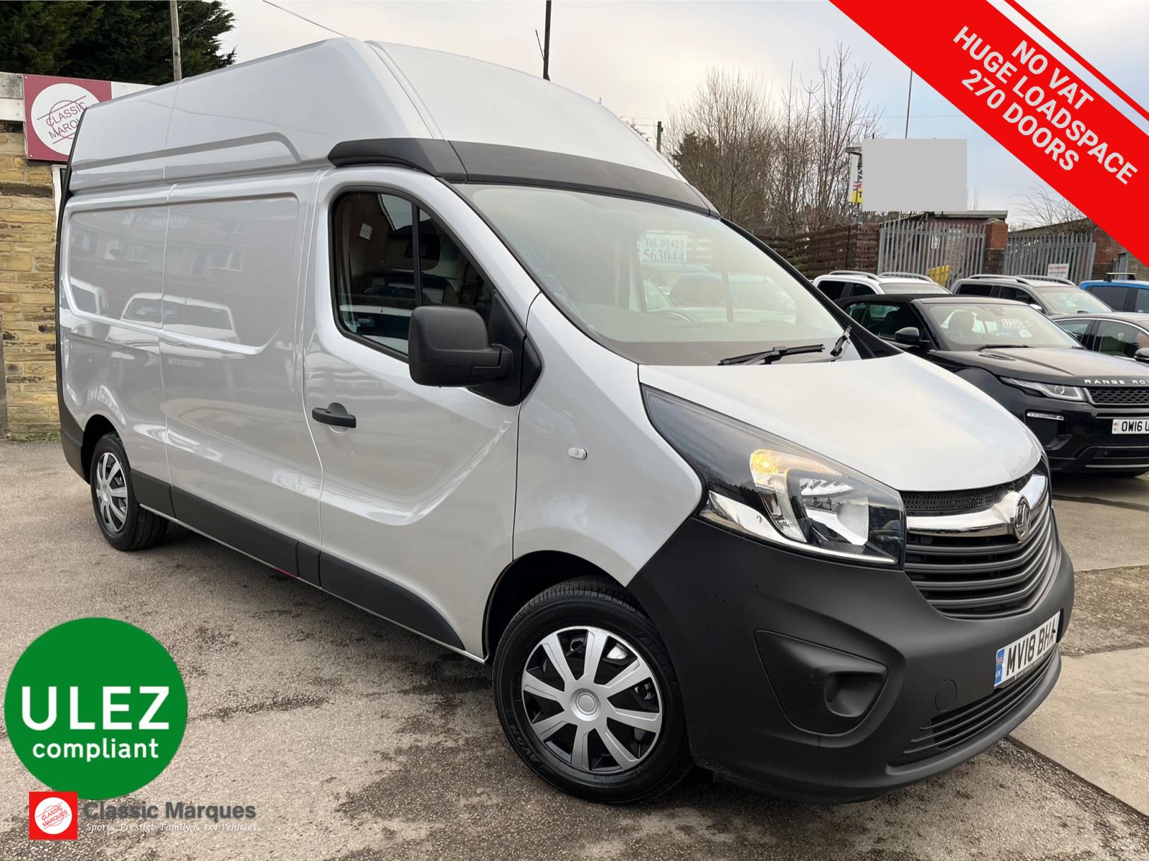 Vauxhall Vivaro 1.6 CDTi 2900 BiTurbo ecoTEC Panel Van 5dr Diesel Manual L2 H2 Euro 6 (s/s) (125 ps)